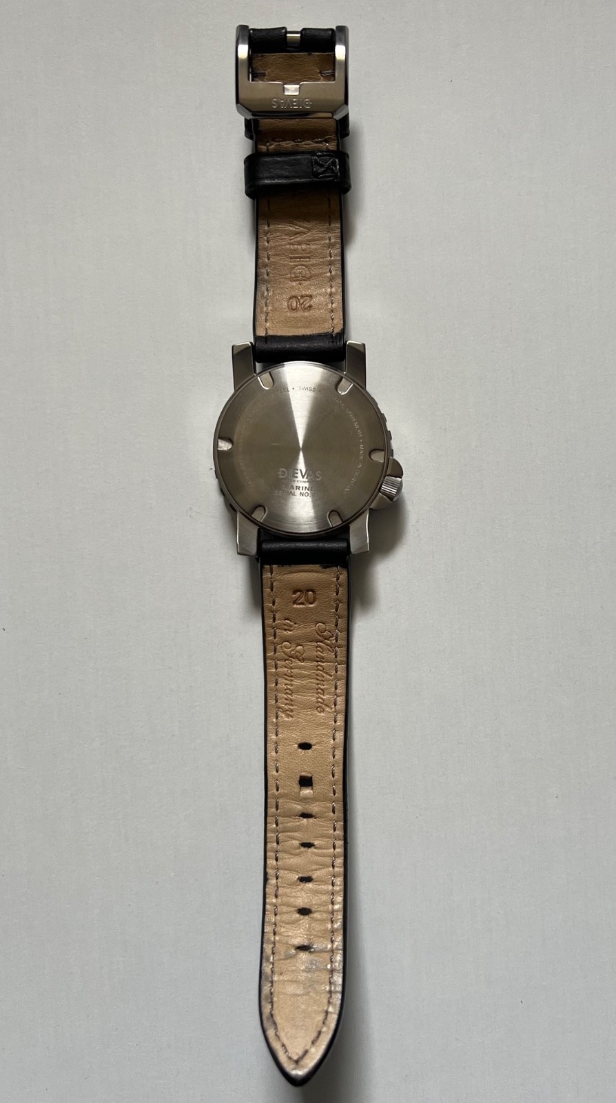 DIEVAS MARINE 500 41MM 316L Stainless Steel Excellent!