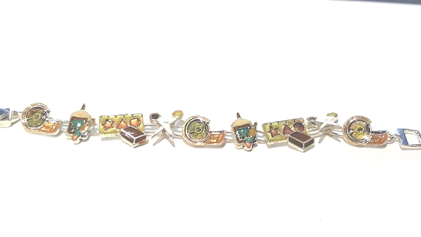 NEW SCHOOL Scrap booking crafts magnetic BRACELET