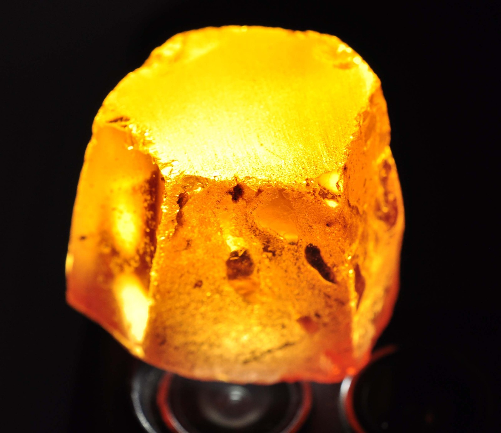 Yellow Raw Zircon 276+ Ct Cambodian Natural Certified Loose Rough Gemstone