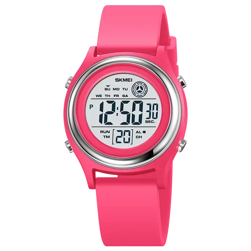 Waterproof Shockproof Sport Countdown Digital Wristwatch Women Stopwatch