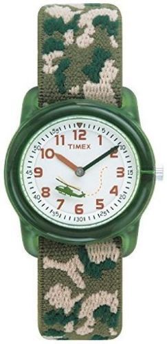 Timex T78141, TIme Machines Kid’s Helicopter Camoflage Nylon Elastic Watch