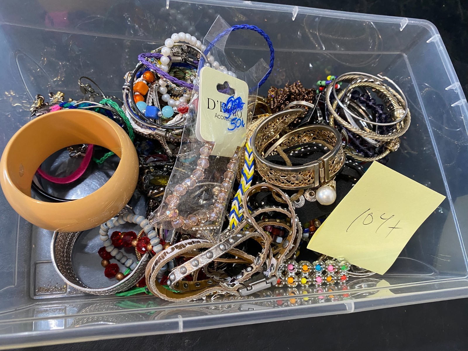huge lot bracelets jewelry 104+ bracelet collection