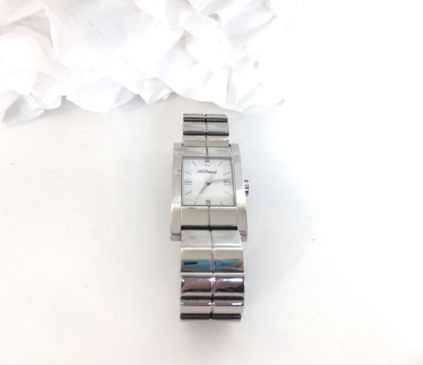 AUTHENTIC S.T. DUPONT GEOMETRY WRISTWATCH 064-132