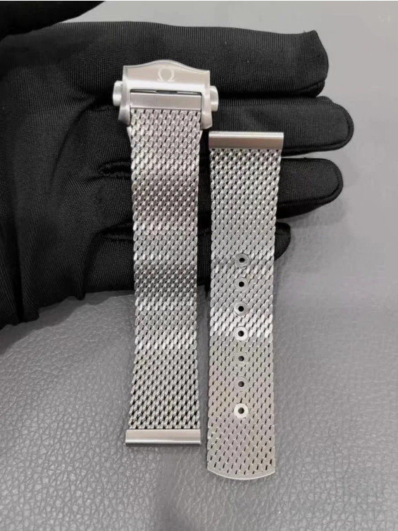 20mm Braided Stainless Mesh Strap For Omega Seamaster 300M USA Fast Shipping