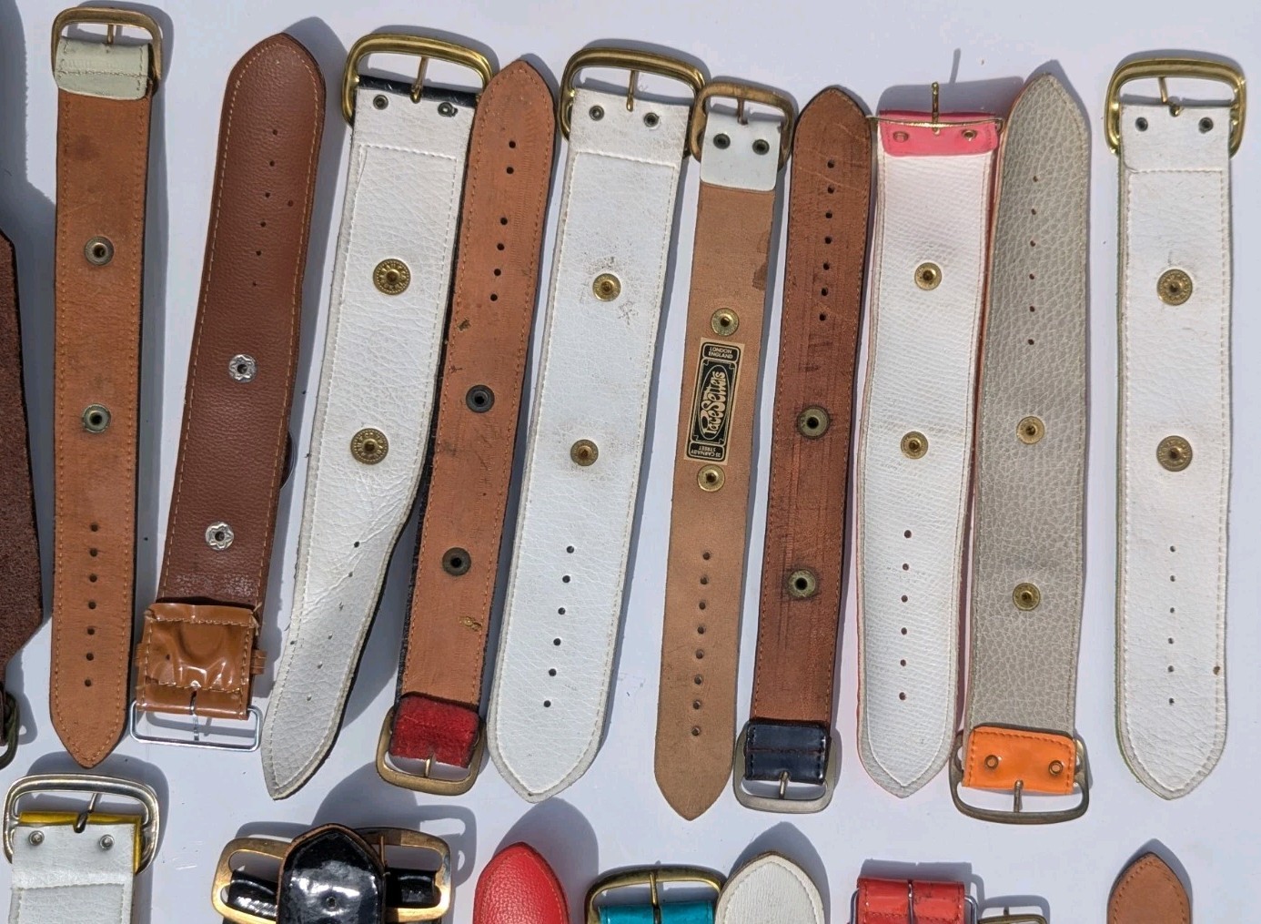 1960s – 1970s Mod / Hip Psychedelic Watch Bands – 37 Total