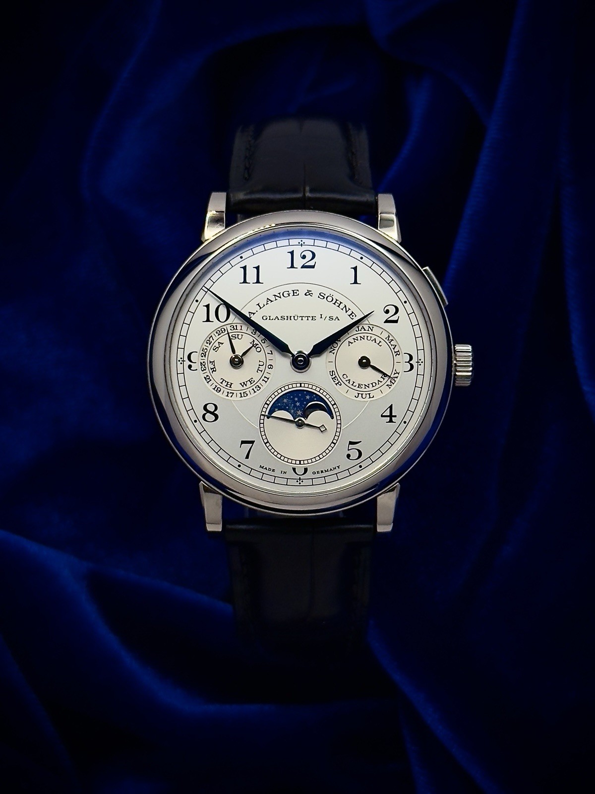 A. Lange & Sohne 1815 Annual Calendar 238.026 White Gold 40mm Box & Papers 2022