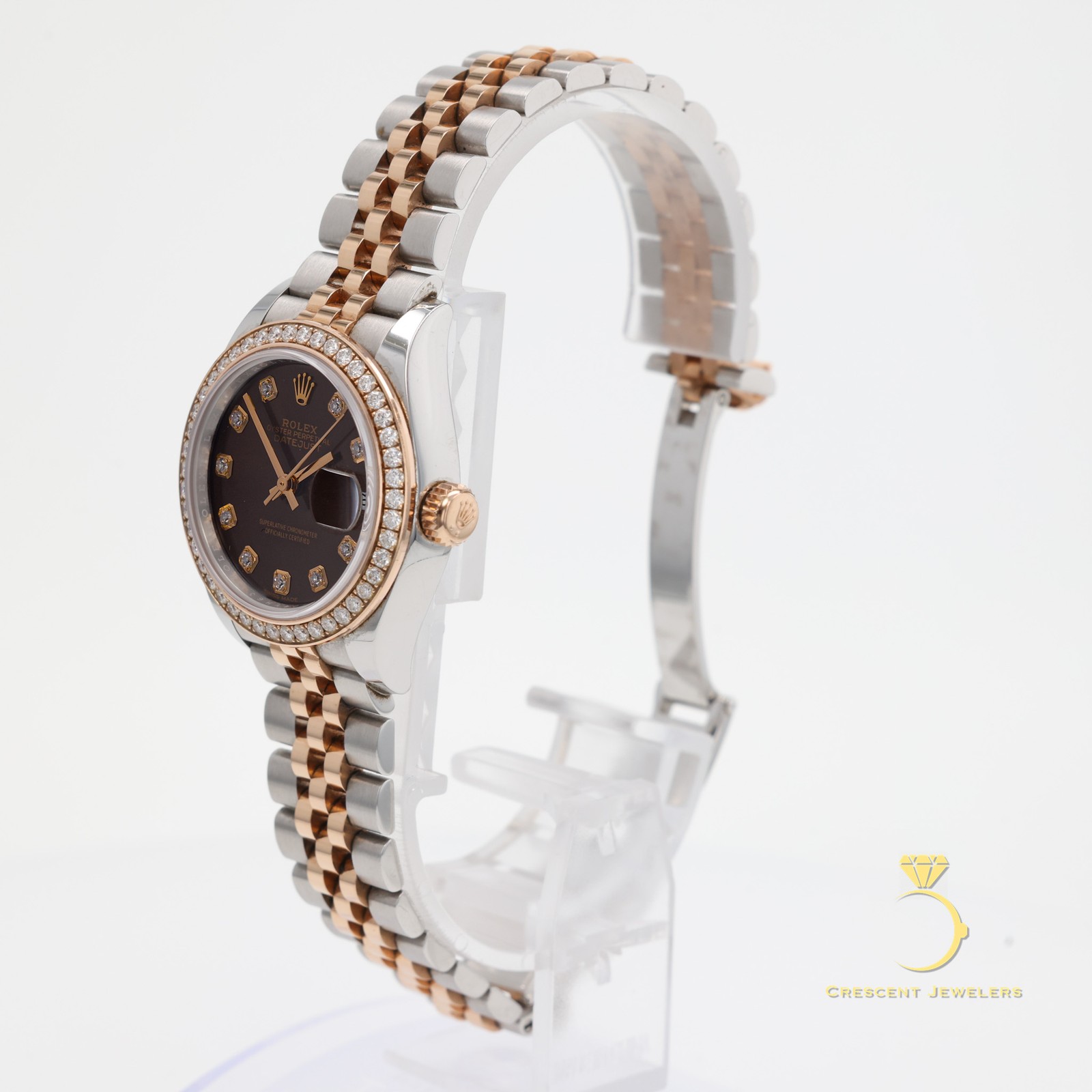 Rolex Lady-Datejust – Ref. 279381RBR – 28mm Stainless Steel & Rose Gold