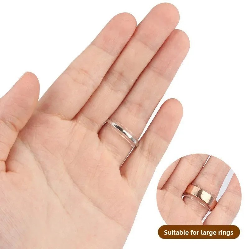 Invisible Ring Size Adjuster Set 8Pcs Loose Rings Resizer Reducer Spacer Guard