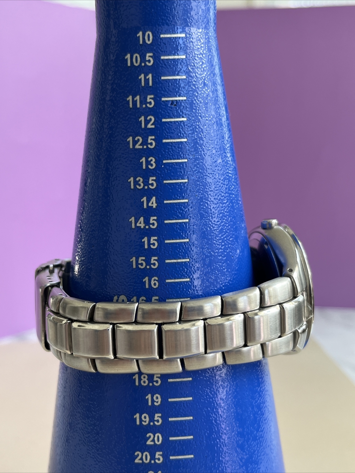 Fossil Men’s Blue 100 MPR-5098 Japan Movt StSteel Wrist Watch SOL-New Battery