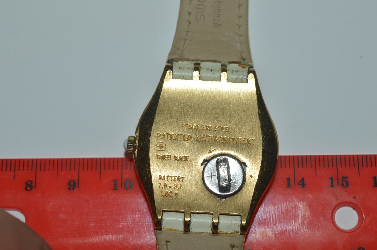 Swatch IRONY Medium Watch YLG109 MALAKO 1998 Swiss Ladies Stainless Steel 33 mm