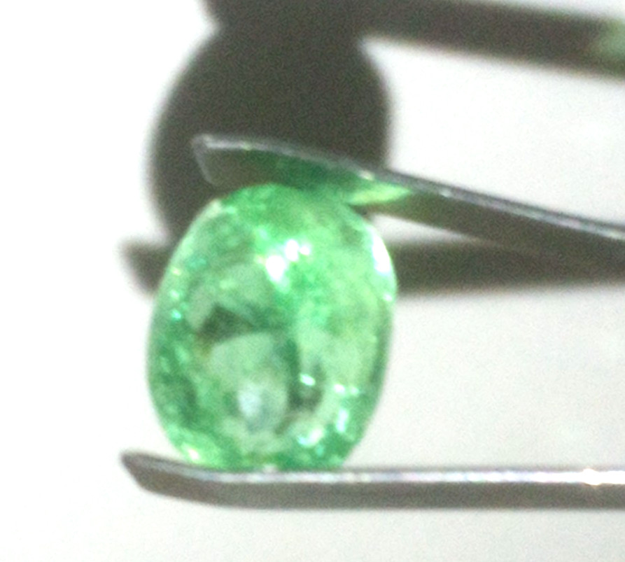 1.5 ct Paraiba tourmaline neon blue green SI clarity GIA certificate
