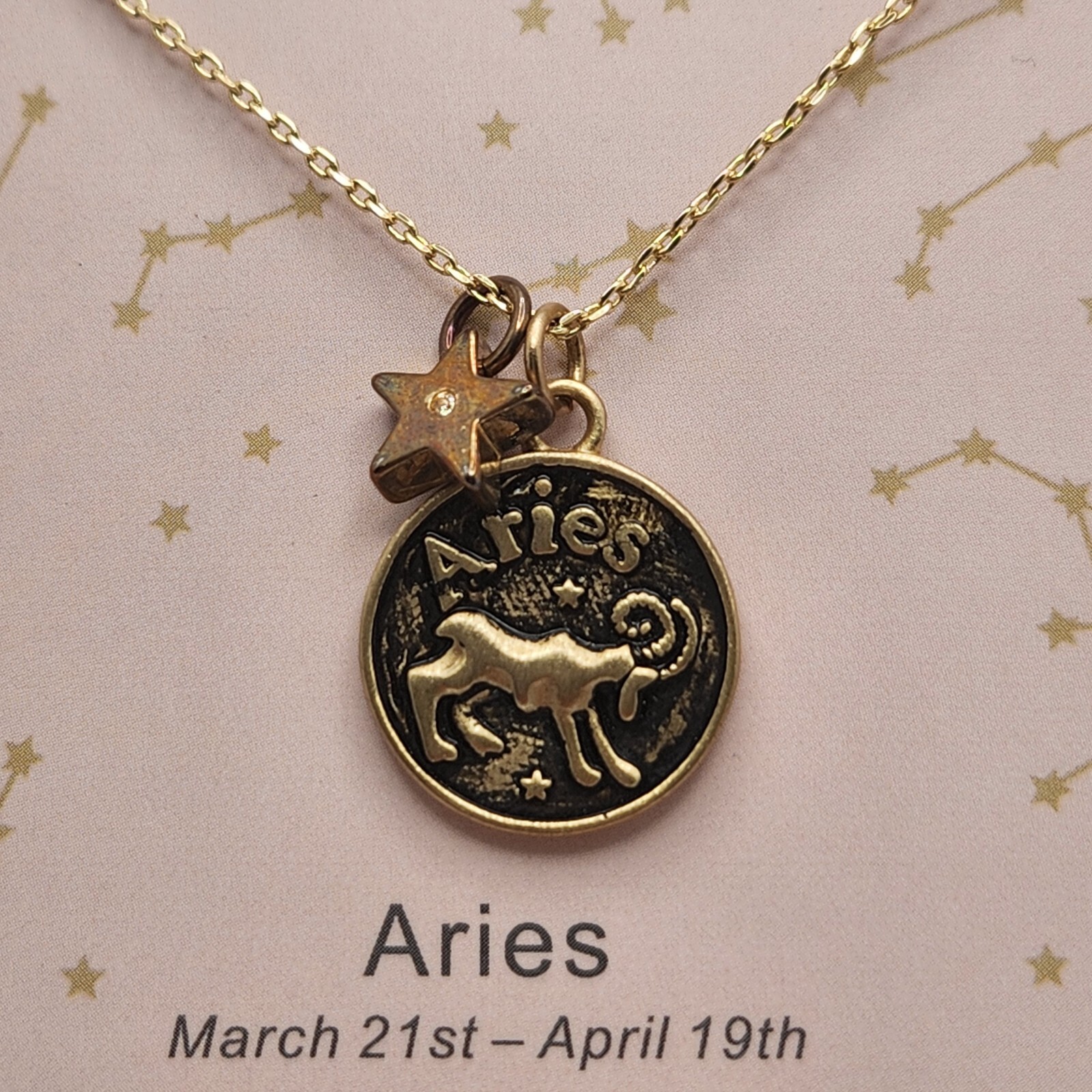 Sparkle Allure ARIES Pendant Zodiac Sign