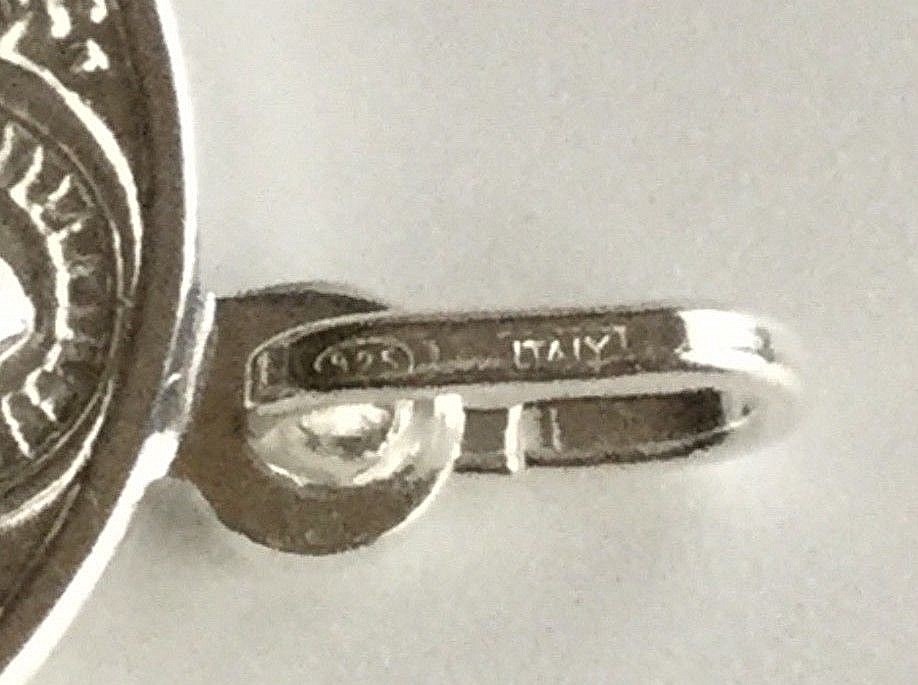 MEDALLA DE SAN BENITO PLATA 925/ITALIAN 925 SILVER SAINT BENEDICT PENDANT-20mm#1