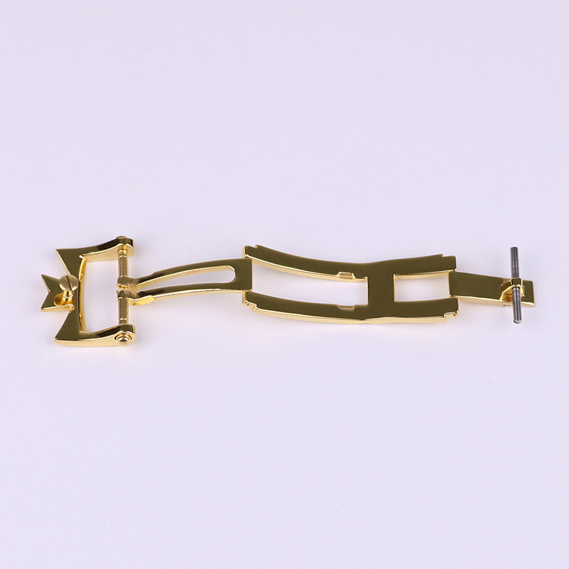 Stainless Steel Folding Clasp Butterfly Buckle 18mm for Vacheron Constantin