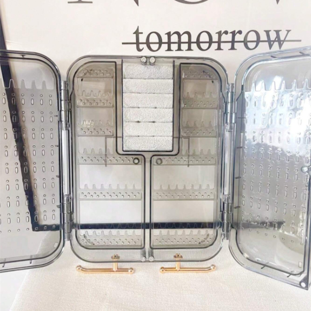 Jewelry Storage Organizer Multipurpose Wall Hanging Double Side Jewelry Box