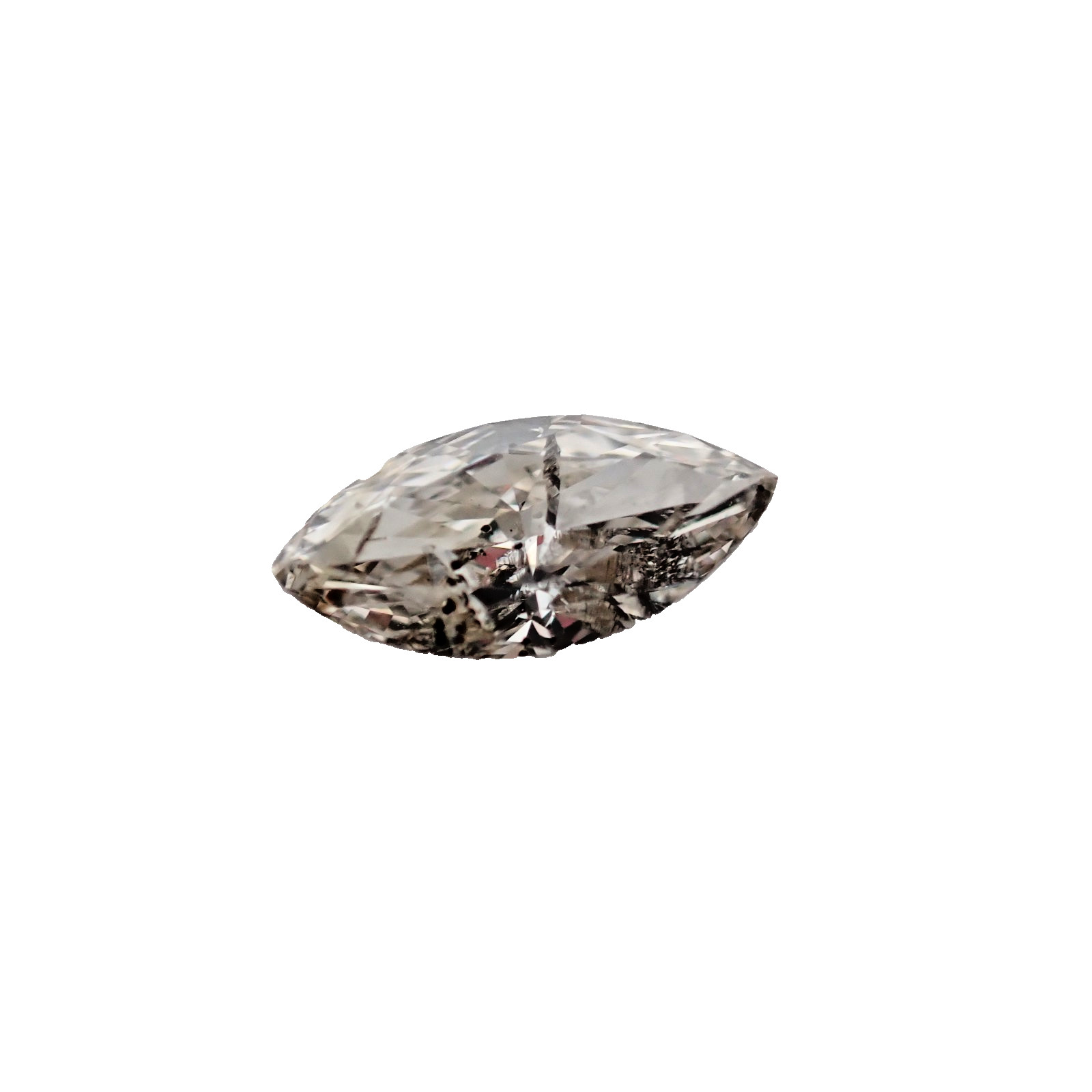 Natural Marquise Diamond Approx. 1.0 Ct I3 Estate Stone 11x5mm Loose