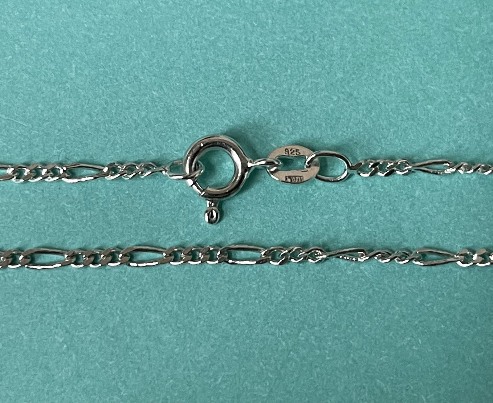 24” 1.8mm Sterling Silver .925 Figuro Chain Necklace 3.8 Grams