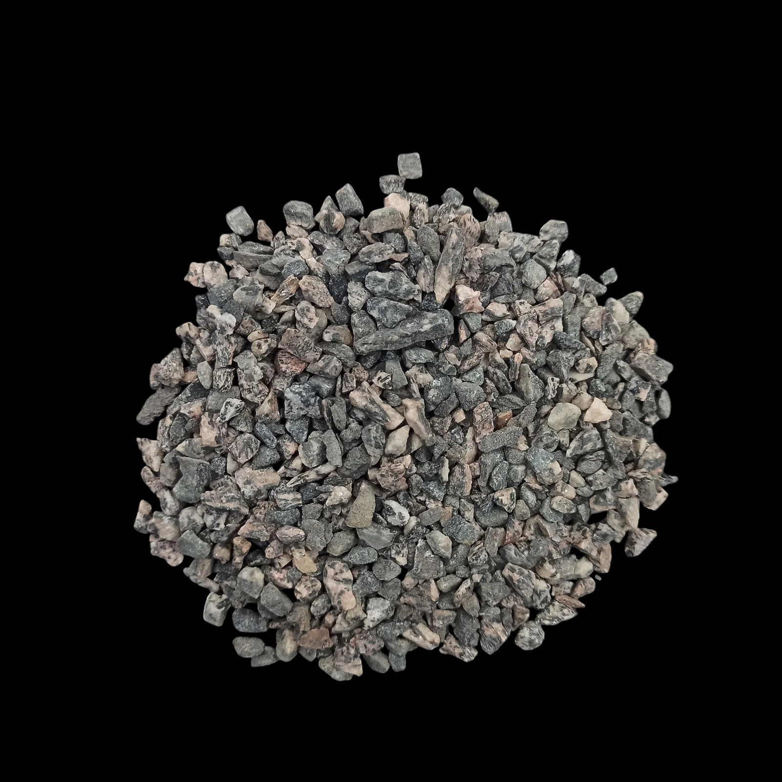 Black Tourmaline Mica Coarse Gemstone 3-5mm for Bottles Home Decor