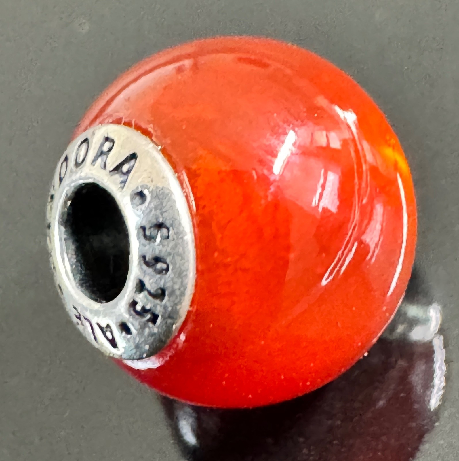 Pandora ESSENCE Collection Sterling Silver Energy Charm Carnelian 796011CAR