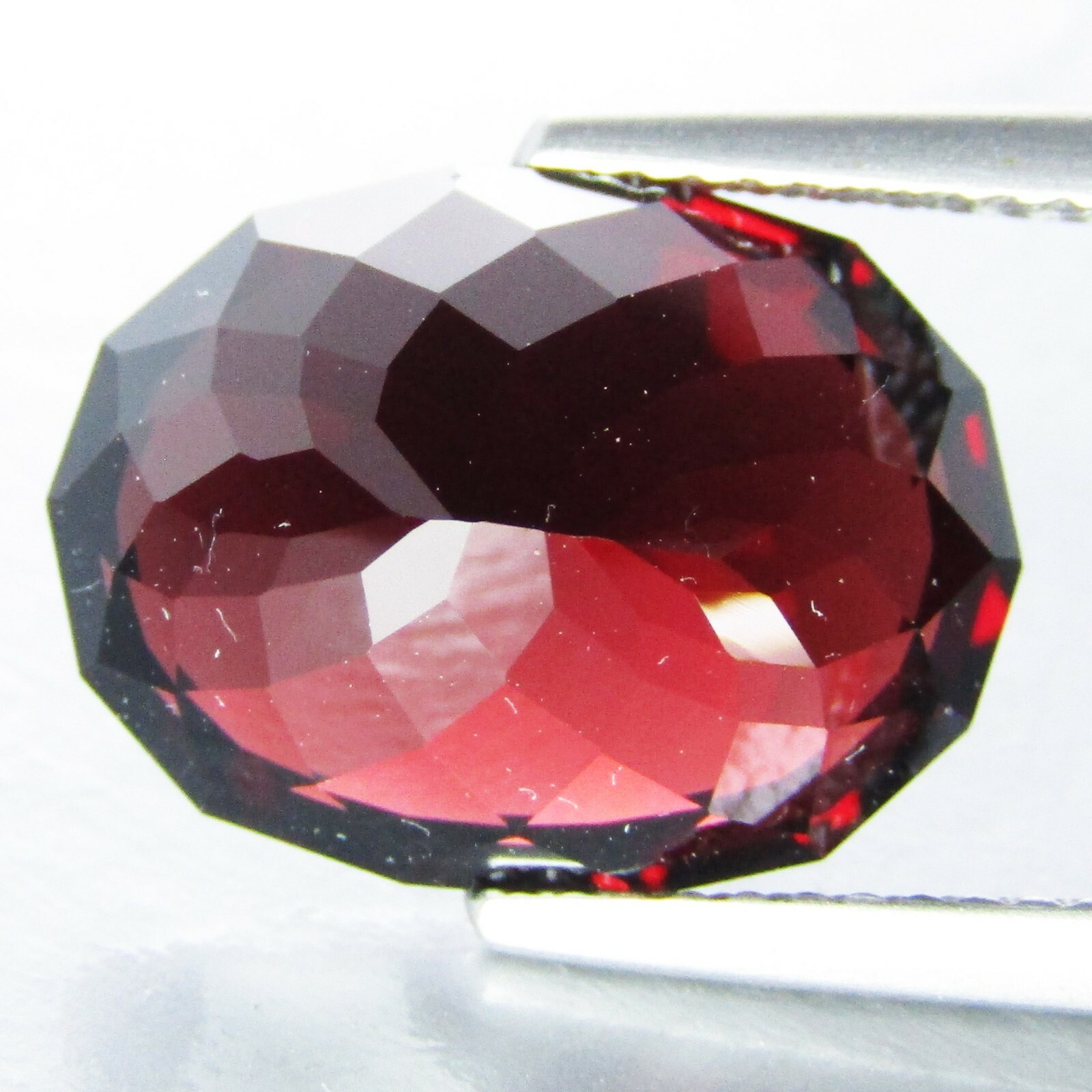 9.22Cts Specious Natural Red Color Almandine Garnet Oval Custom Cut