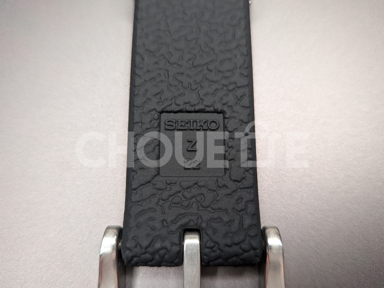 Seiko Prospex SRP777 SBDY095 SRPE07 22mm Black Silicone Watch Strap with PINS