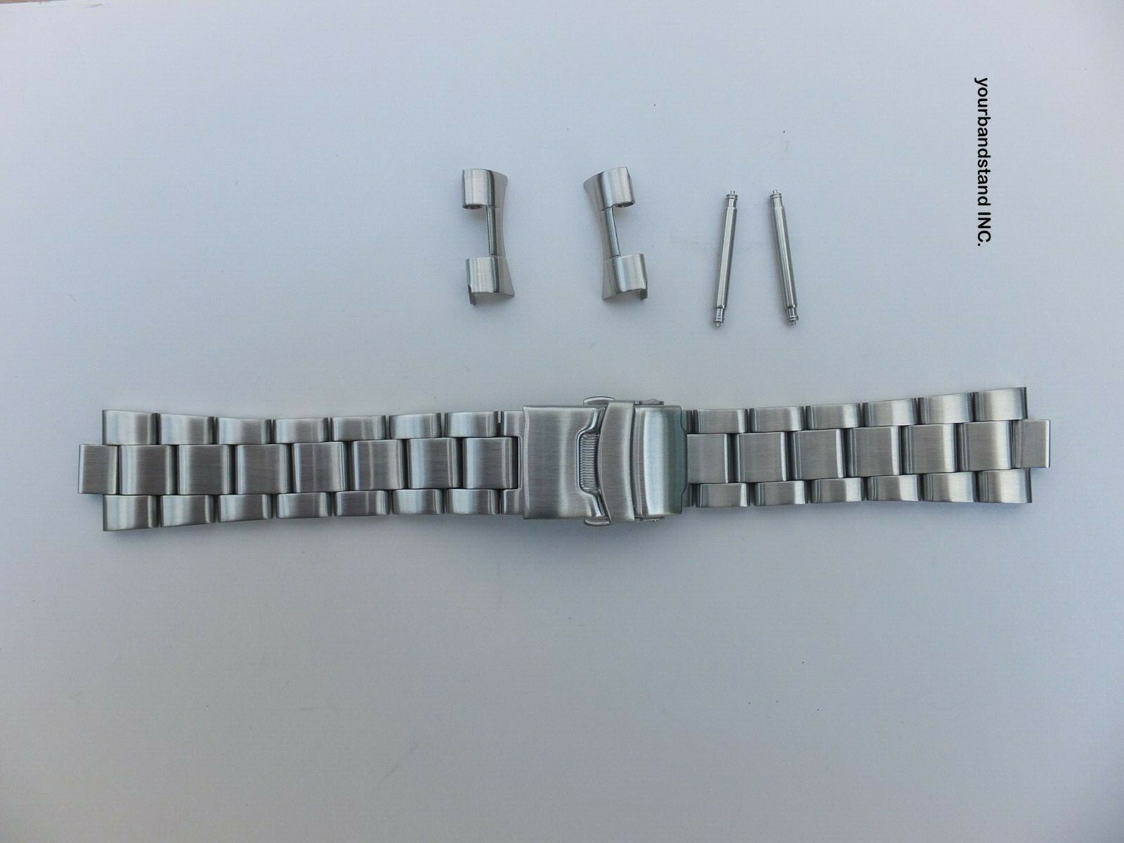 20mm CURVED STAINLESS STEEL OYSTER BRACELET Fit Citizen PrMaster NY0081-10L Fugu