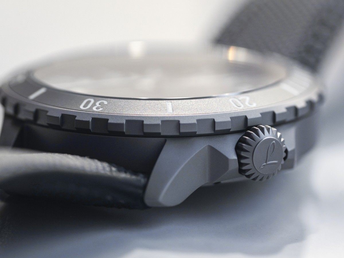 Laco 862192 Koln Grau Pilot Watch Special Models Dark Sandblasted Automatic