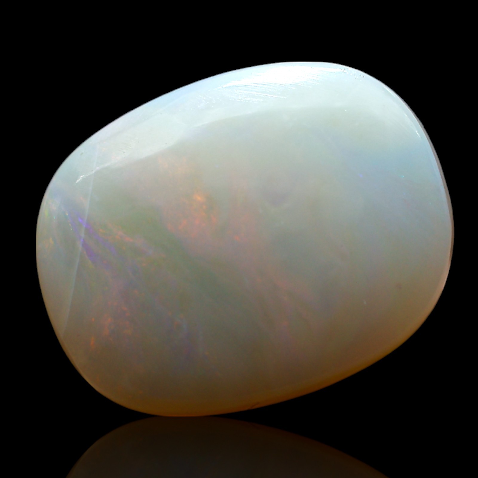 7.00 Cts Natural Oval Australian Fire Opal Ethical Cabochon Gemstone 15x12x6 mm