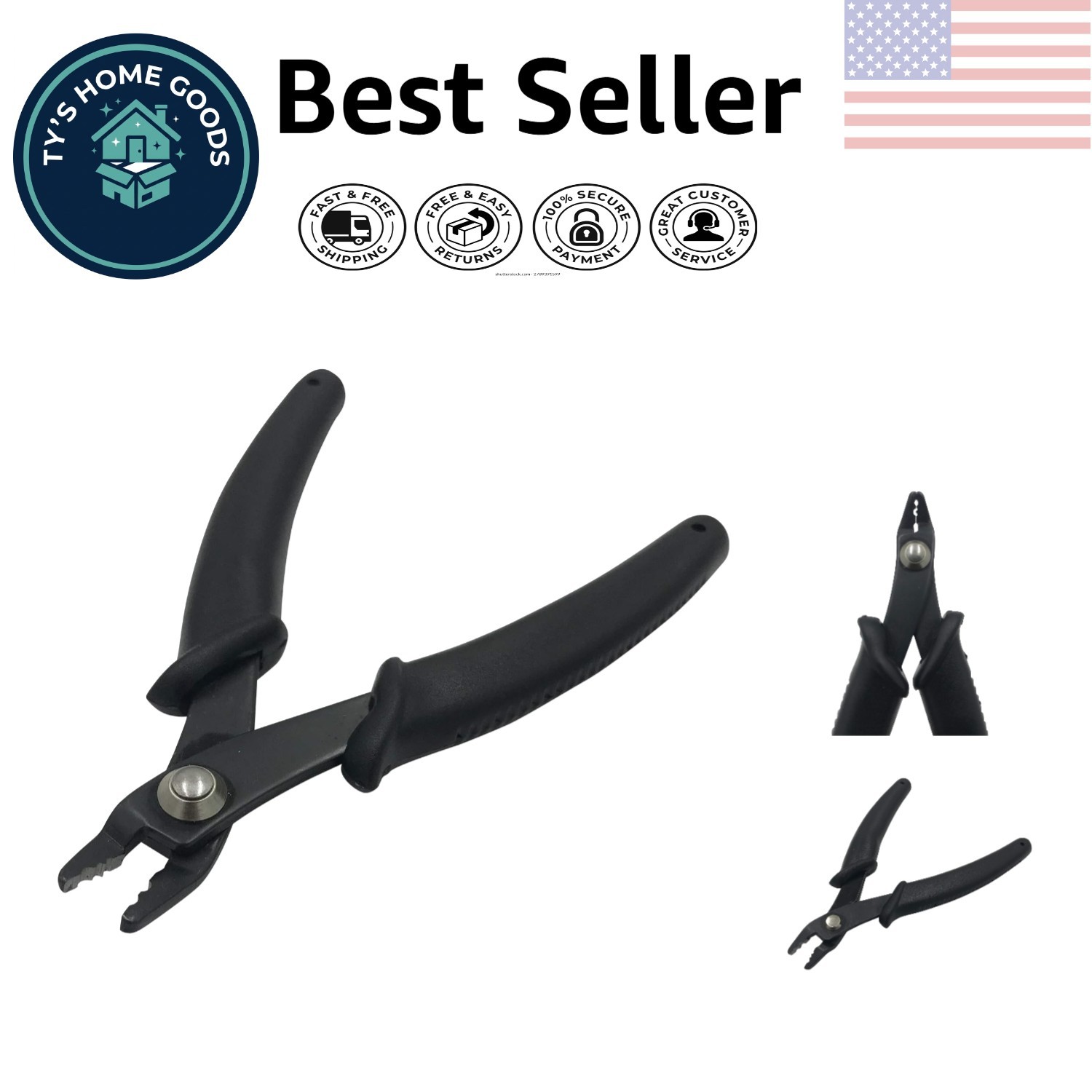 Precision Bead Crimping Pliers – Ideal for Jewelry Design and Beading Projects