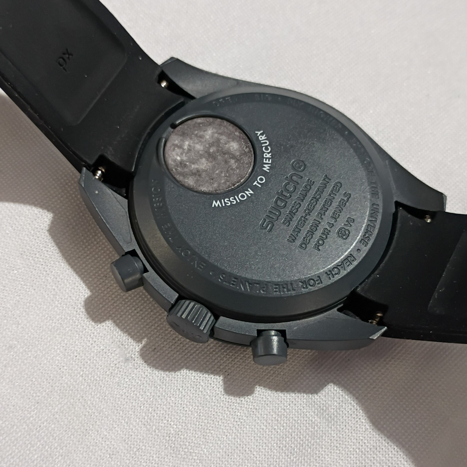 Swatch x Omega MoonSwatch Mission to Mercury 42mm Quartz Chrono w/ Box