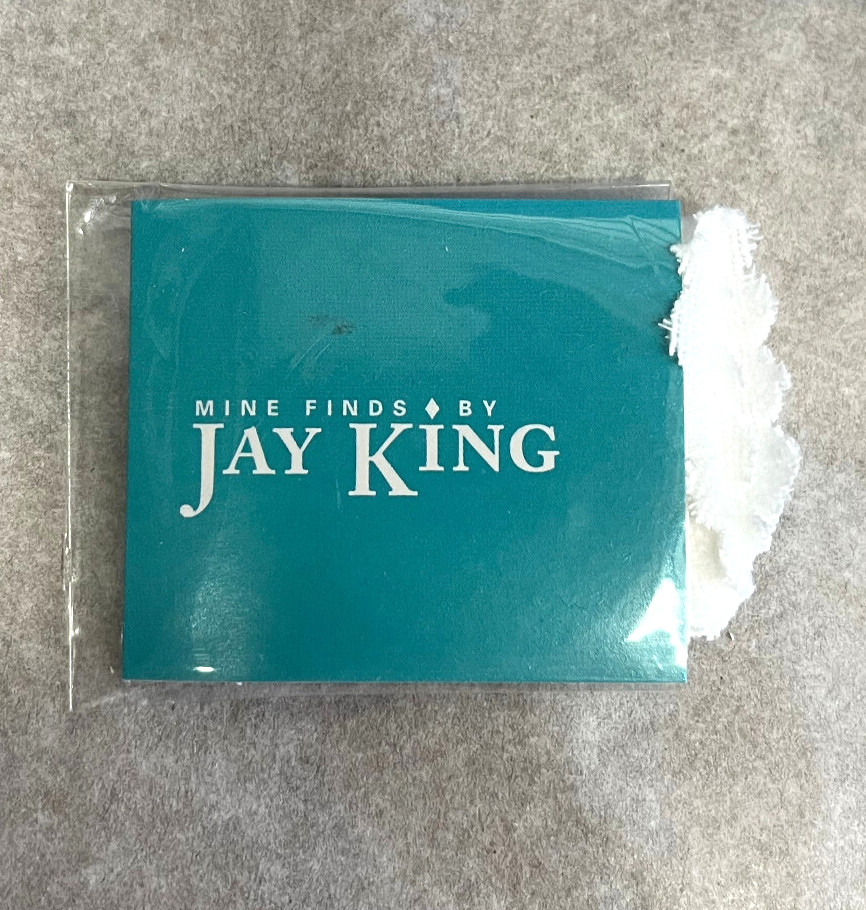 Mine Finds By Jay King Signed Turquoise Sterling Silver Beaded Necklace w/ Box