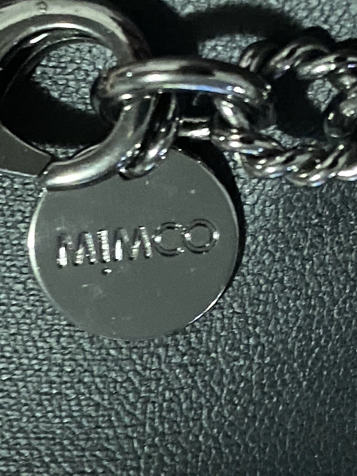 Mimco Choker Y2k Necklace Black Bow Chain Link Rare Emo Goth Statement Grunge