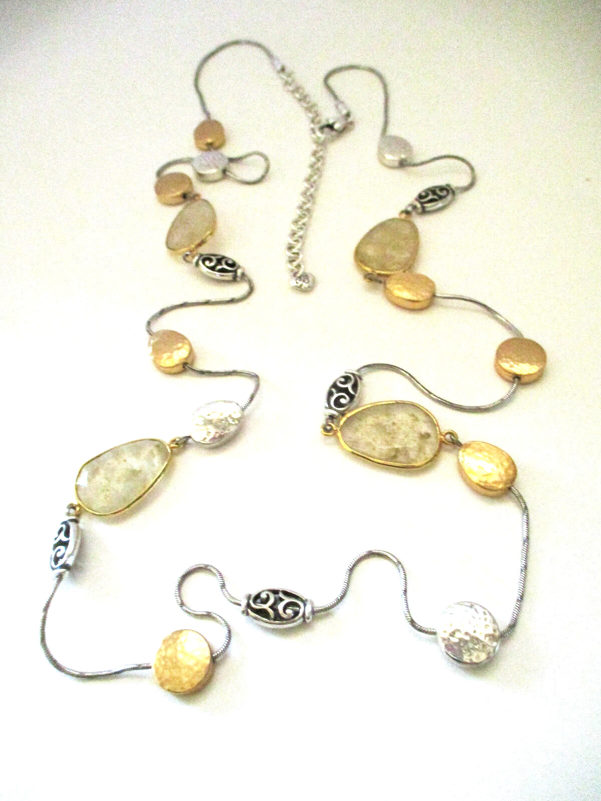 Brighton “MEDITERRANE GEM” Long Necklace-Earring-Bracelet Set (MR$232) New/Pouch