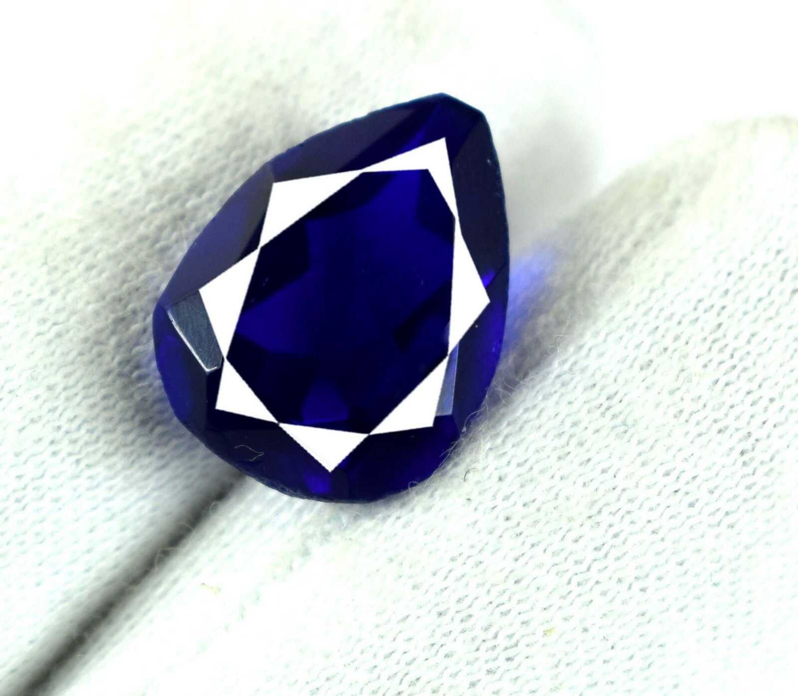 7 Ct London Blue Topaz Pear Cut Loose Gemstone AD451 Discount Sale