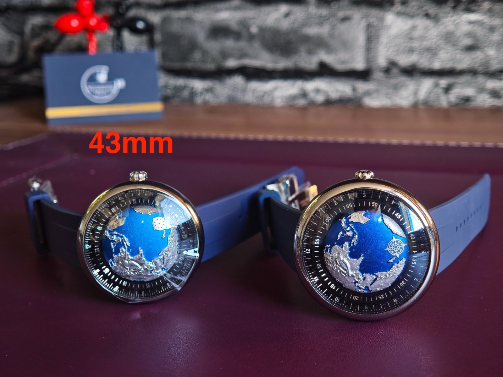 (Smaller 43mm) CIGA design Blue Planet II Gen 2 GPHG Titanium, EU Warehouse