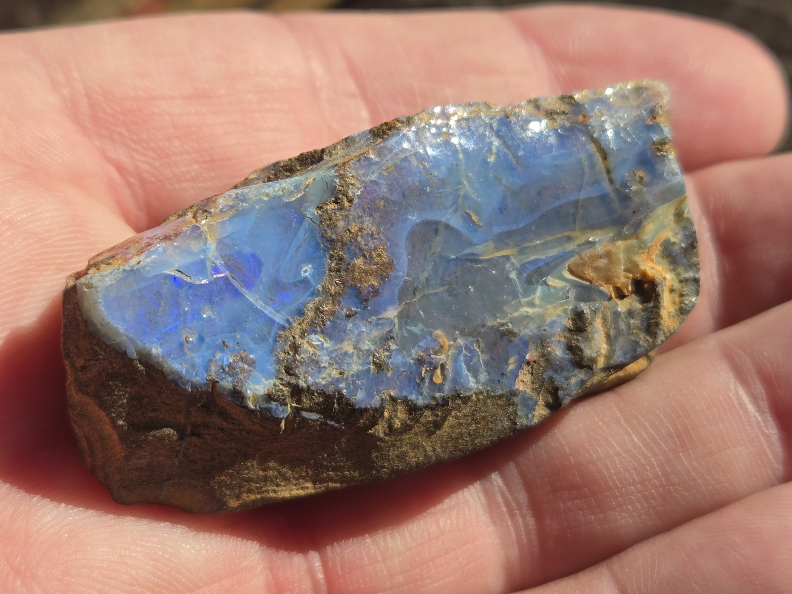 Opal Specimen rough as found 42 grams