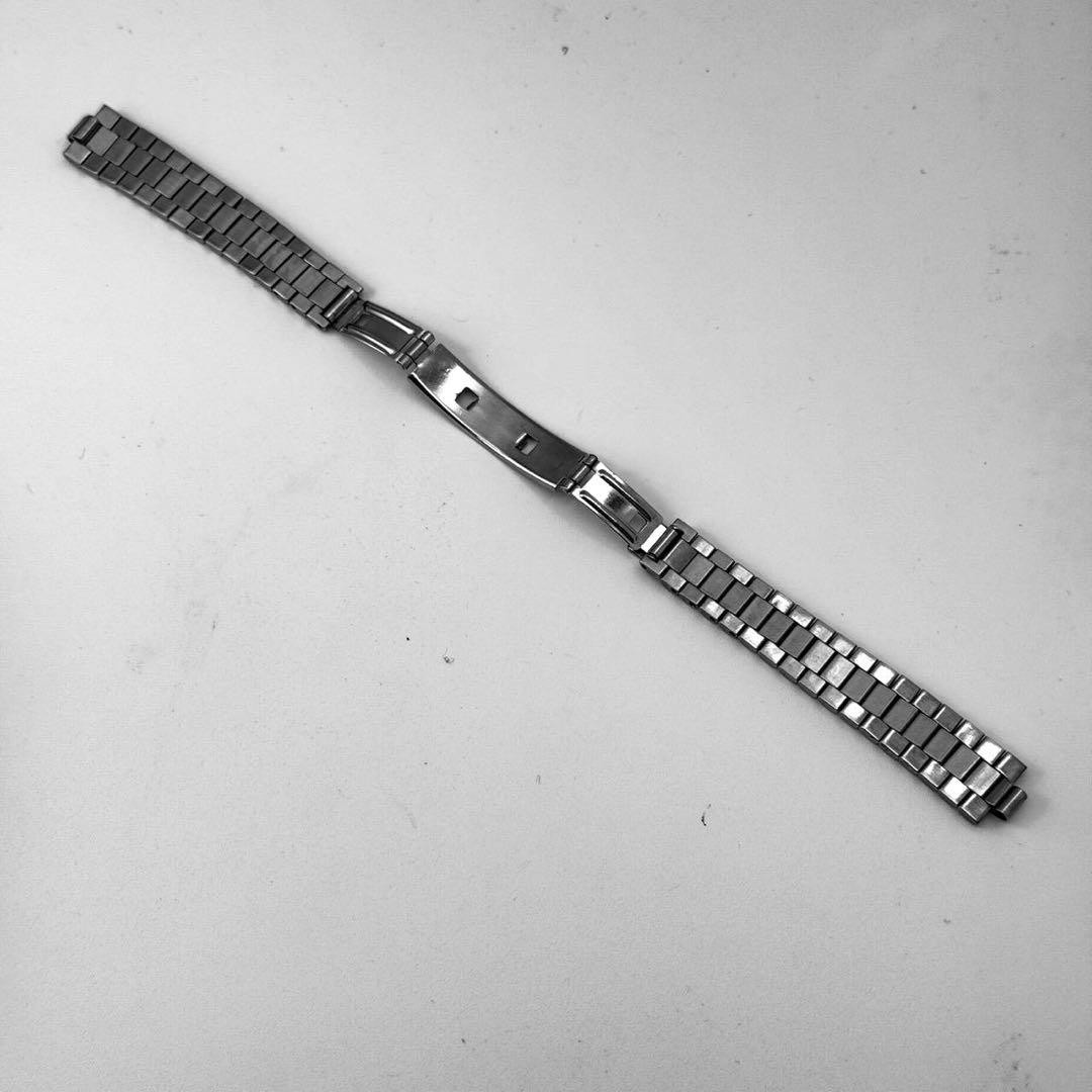 Tiffany Classic Stainless Steel Watch Band Ladies Metal Bracelet Japan 0714520