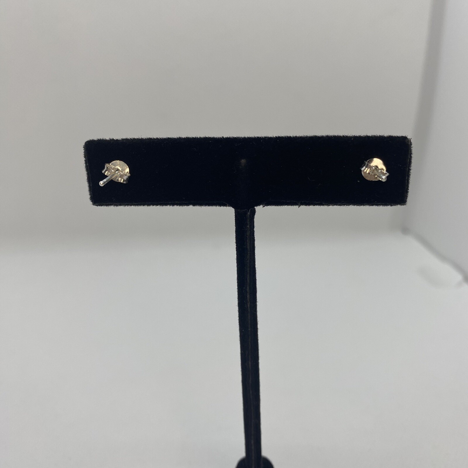 Sterling Silver Double Stars Stud Earrings Women 10mm Edgy Chic Celestial Modern