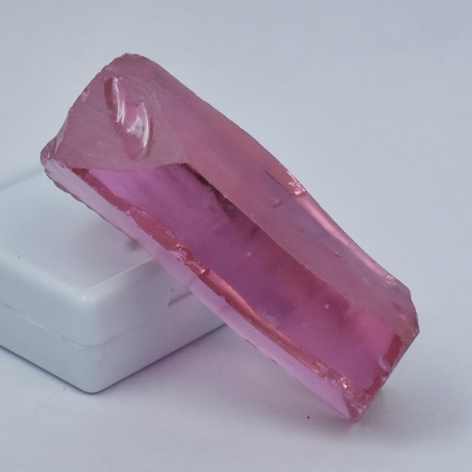 Pink Sapphire Rough Natural 338.52 Ct Uncut Raw Loose Gemstone CERTIFIED