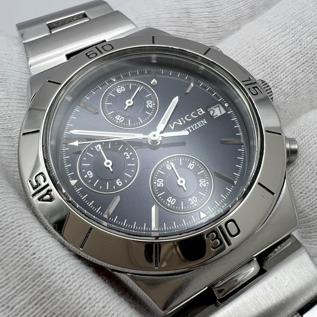 [Battery Replaced] CITIZEN Wicca Chronograph Boys’ Watch