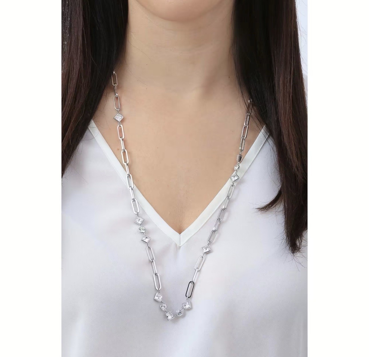 Great For Gifting! Emphasis Collection Women’s Chain Necklace, Model BEH03