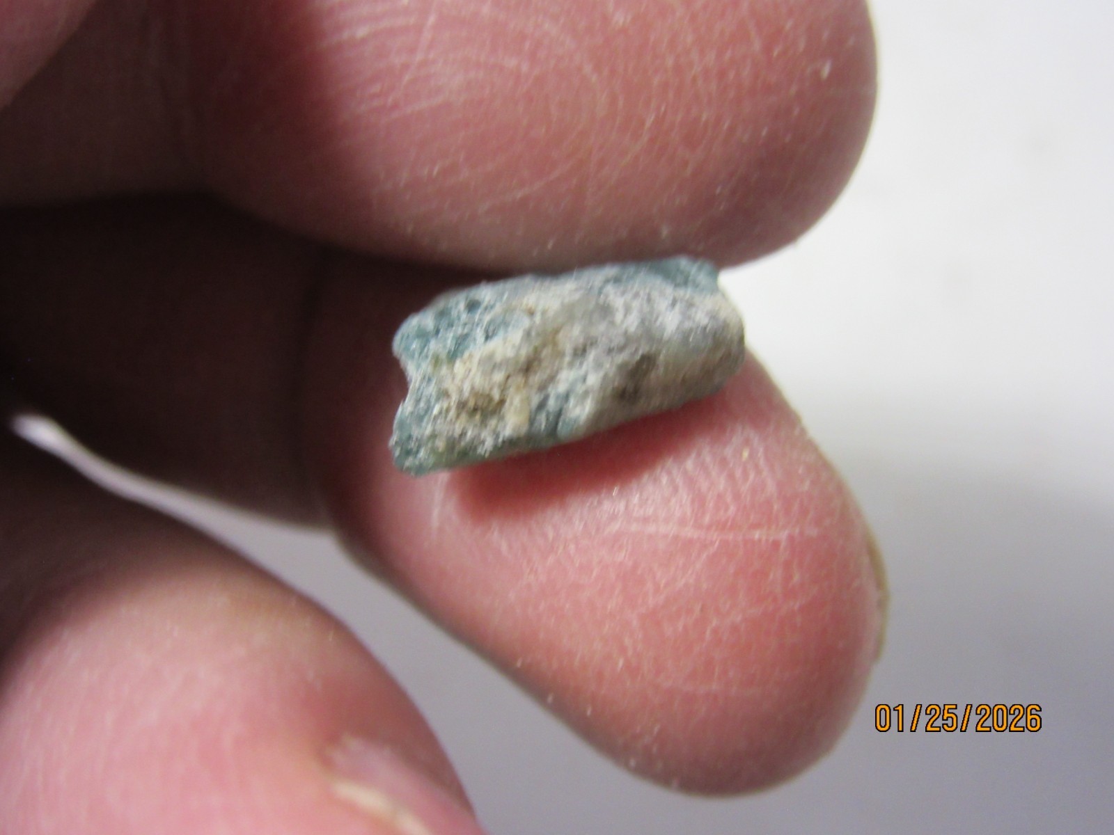 4 Carats Natural Green RARE GRANDIDIERITE Rough Gemstone Reiki US Seller G-38