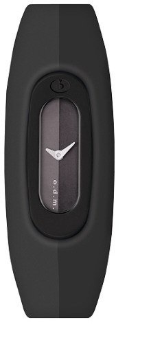 ODM Vivid II Watch Women’s Analogue Black Silicon Strap 3Atm Water Resistant New
