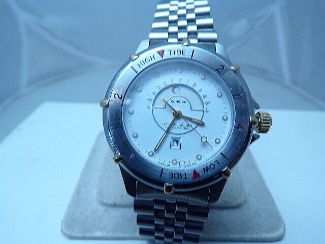 Krieger Tidal Chronometer 7 Jewels Swiss Quartz Men’s Watch