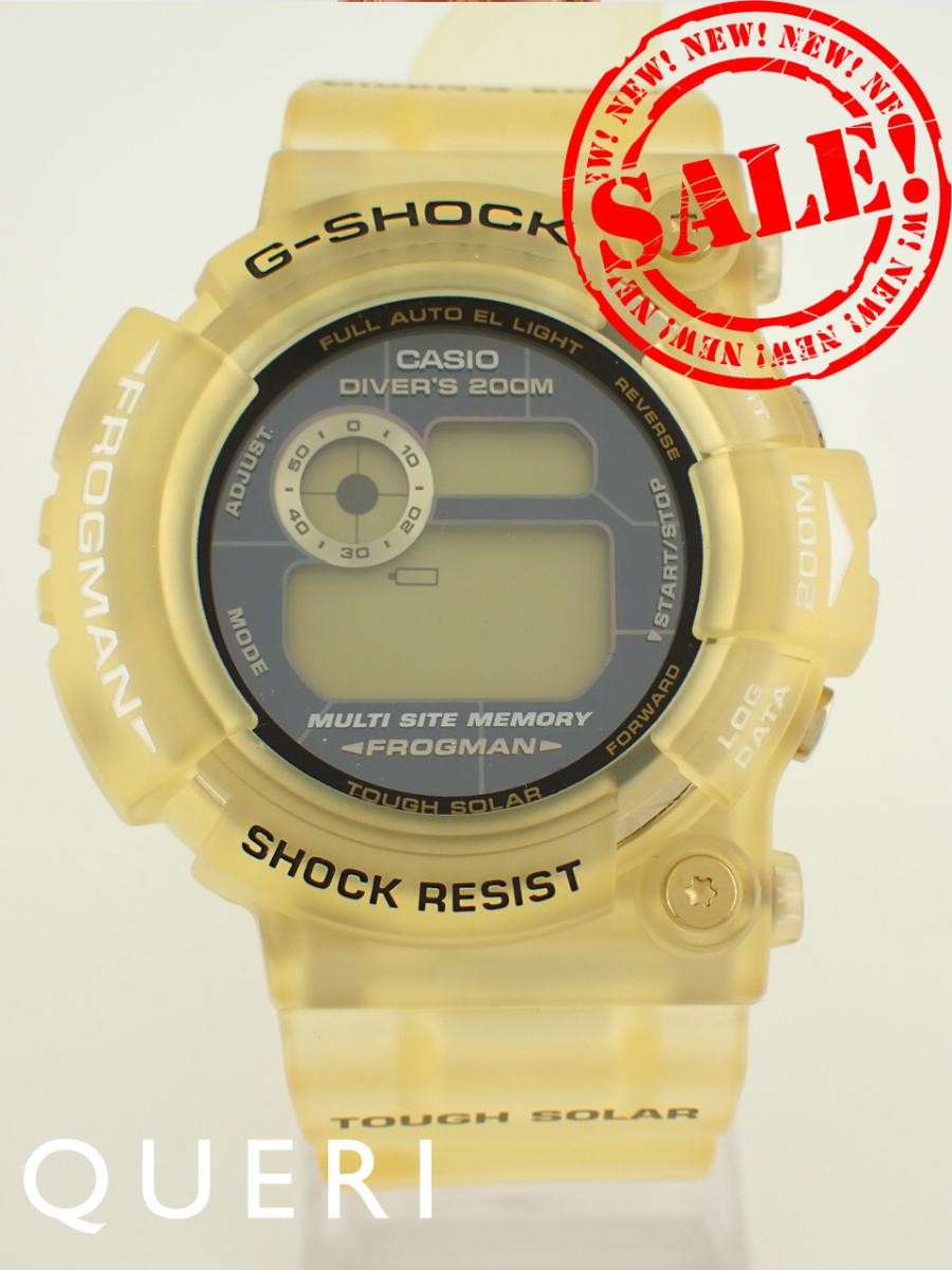 CASIO G SHOCK FROGMAN 25th Anniversary Model Glorious Gold GW 225E 7JF Used Exce