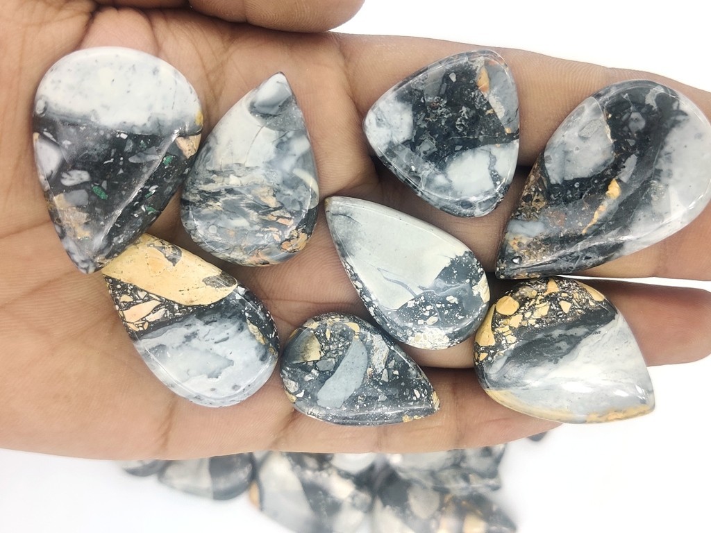 Natural Maligano Jasper Quality Gemstone Cabochon Jewelry Making Wholesale 71306