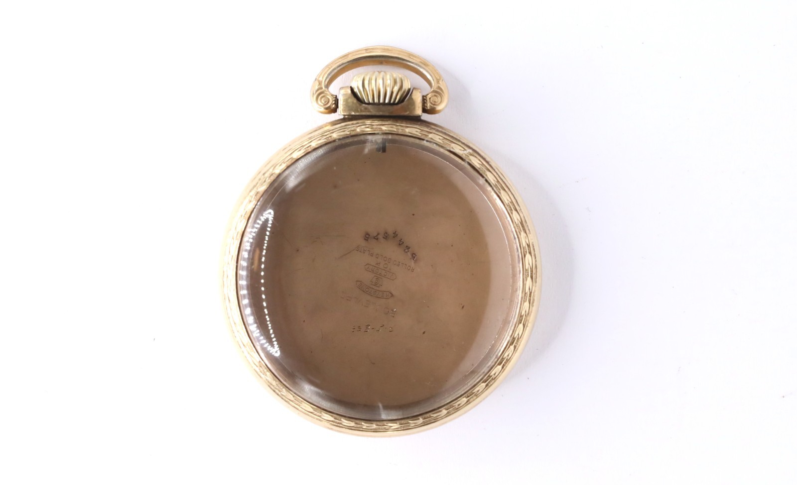 16S Keystone Victory 10K Gold Filled (GF) Pocket Watch Case