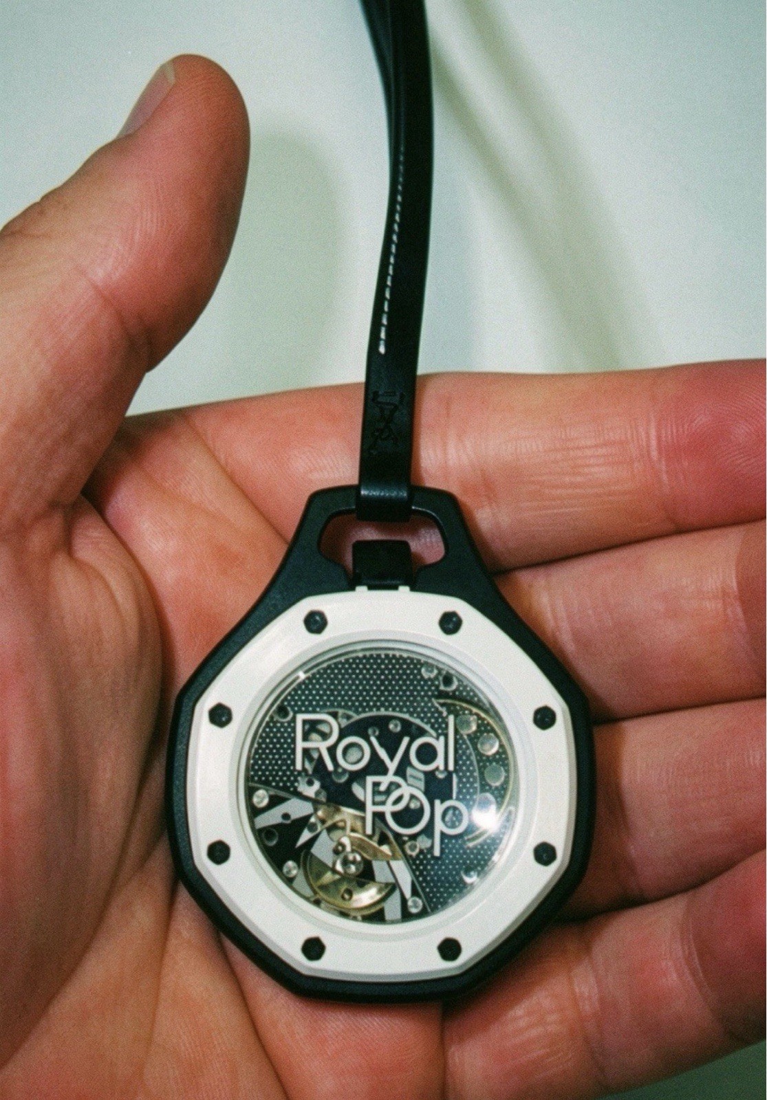 Swatch x Ap Royal Pop Swatch Watch Black /white Ocho negro Watch