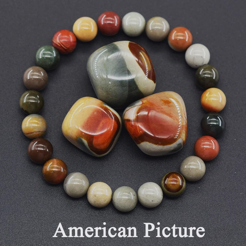 Amethyst Quartz Crystal Beaded Bracelet Healing Fatigue Relief Yoga Jewelry