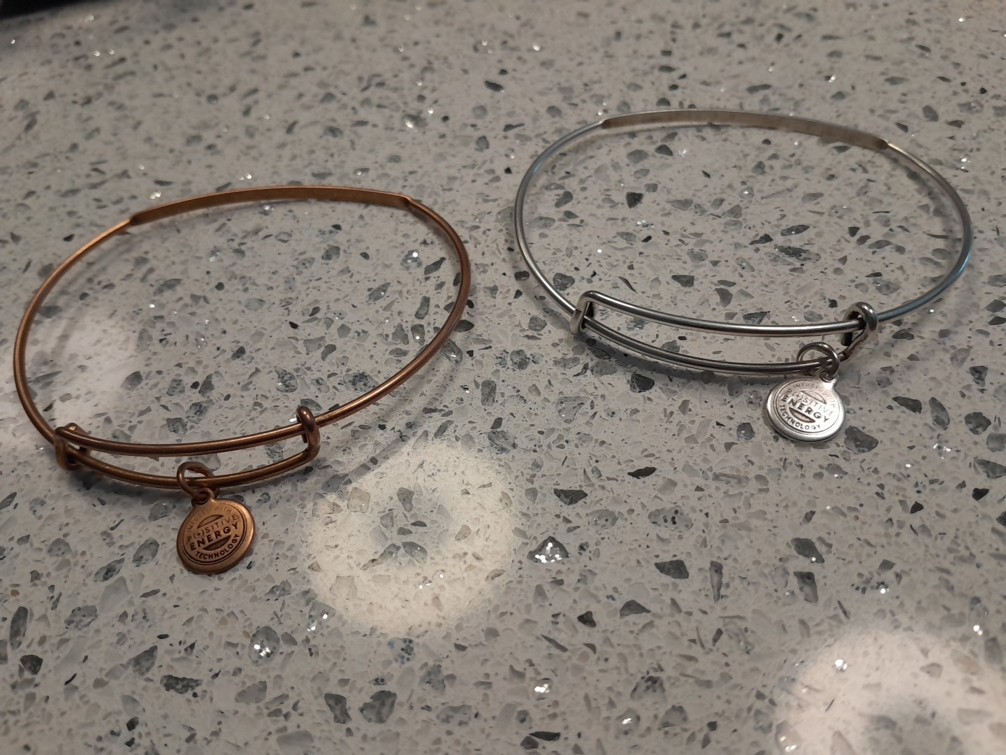 Lot Of 2 – “Let Them” Posy Inspirational Bracelets by &LIVY – P(+)sitive Energy